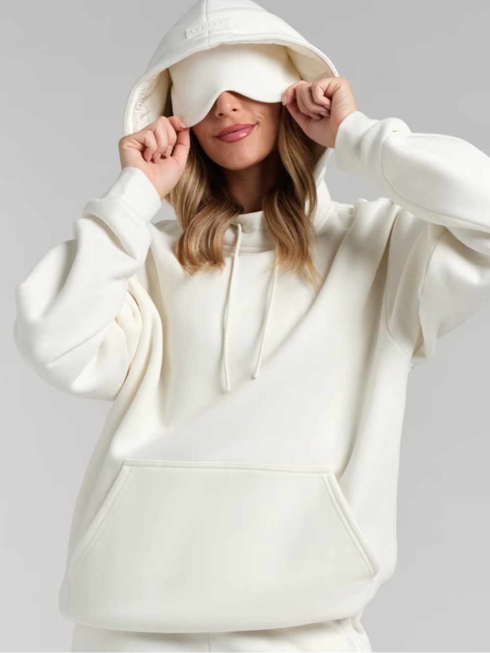 Comfrt Original Travel Cream Hoodie Sweatshirt